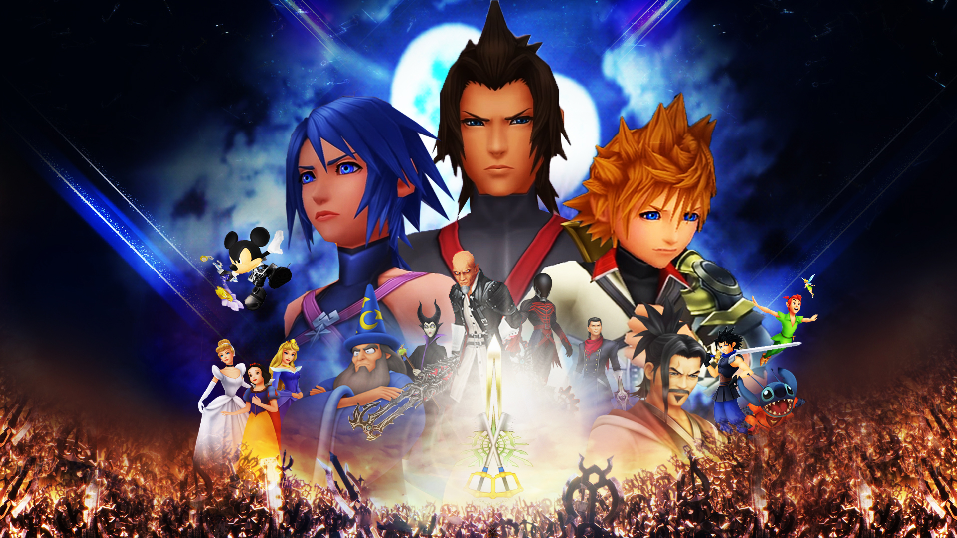 Kingdom Hearts Birth By Sleep Wallpapers