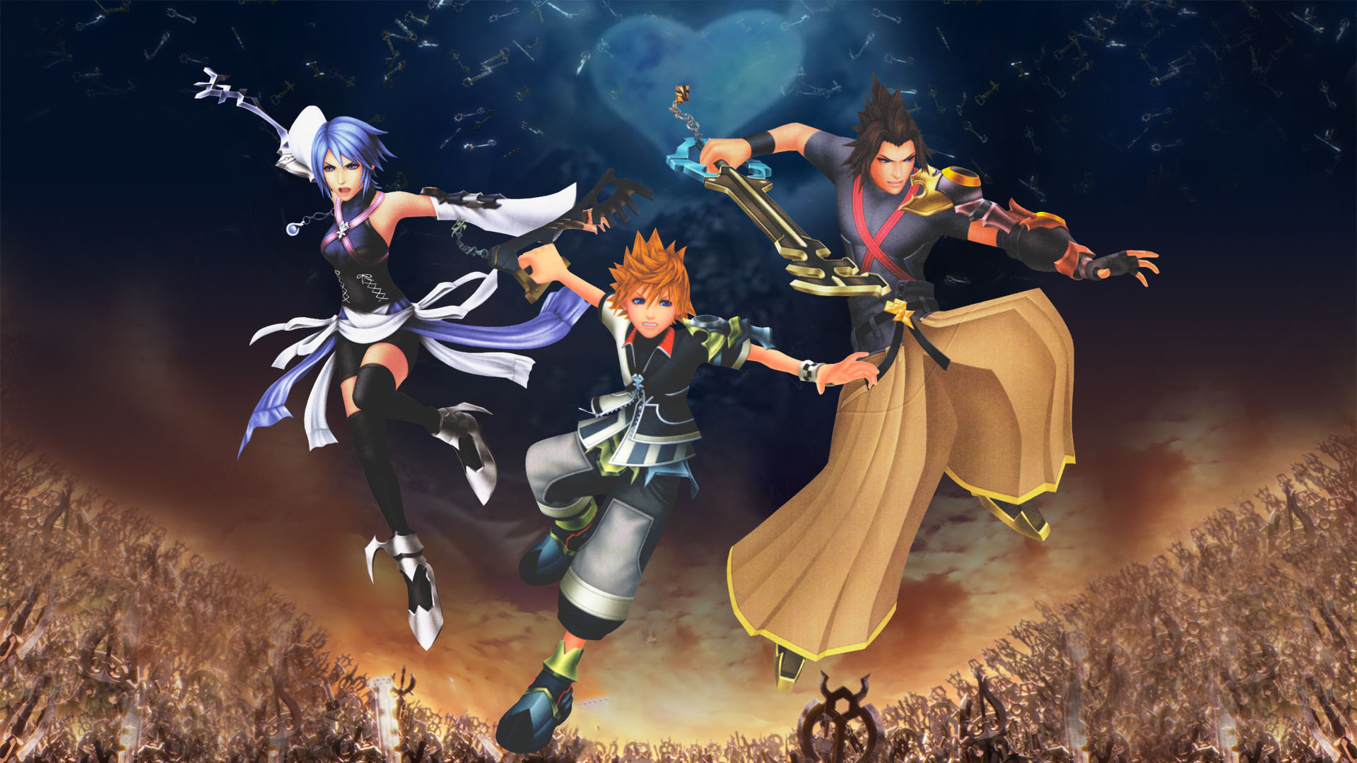 Kingdom Hearts Birth By Sleep Wallpapers