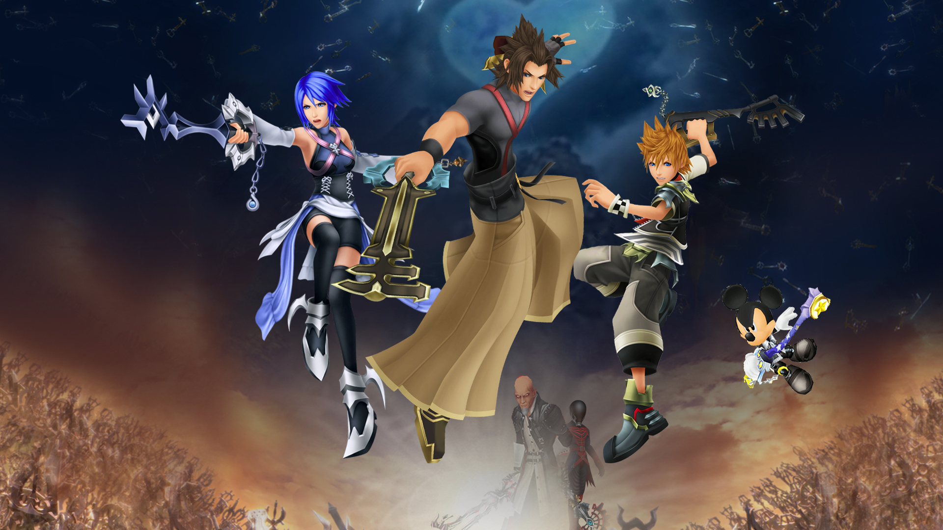 Kingdom Hearts Birth By Sleep Wallpapers