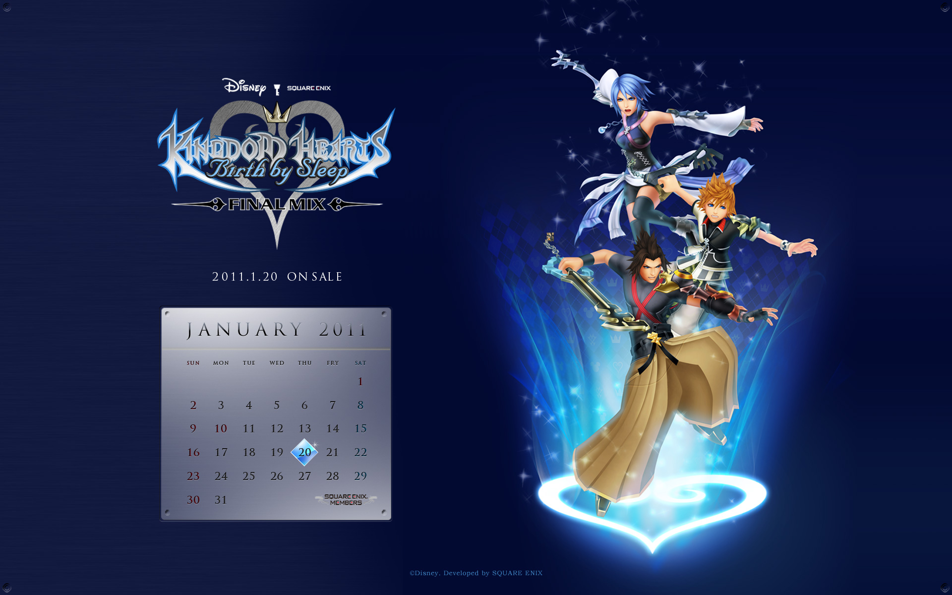 Kingdom Hearts Birth By Sleep Wallpapers