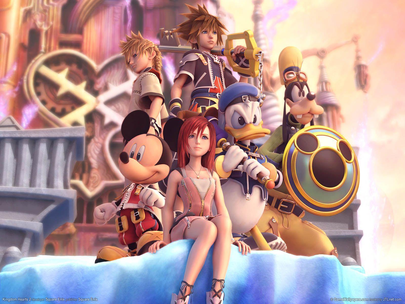 Kingdom Hearts Final Mix Wallpapers