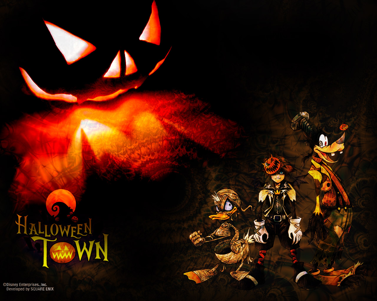 Kingdom Hearts Halloween Wallpapers