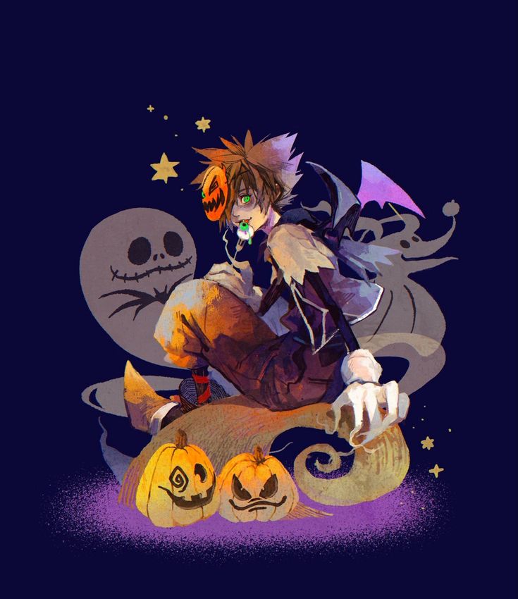 Kingdom Hearts Halloween Wallpapers