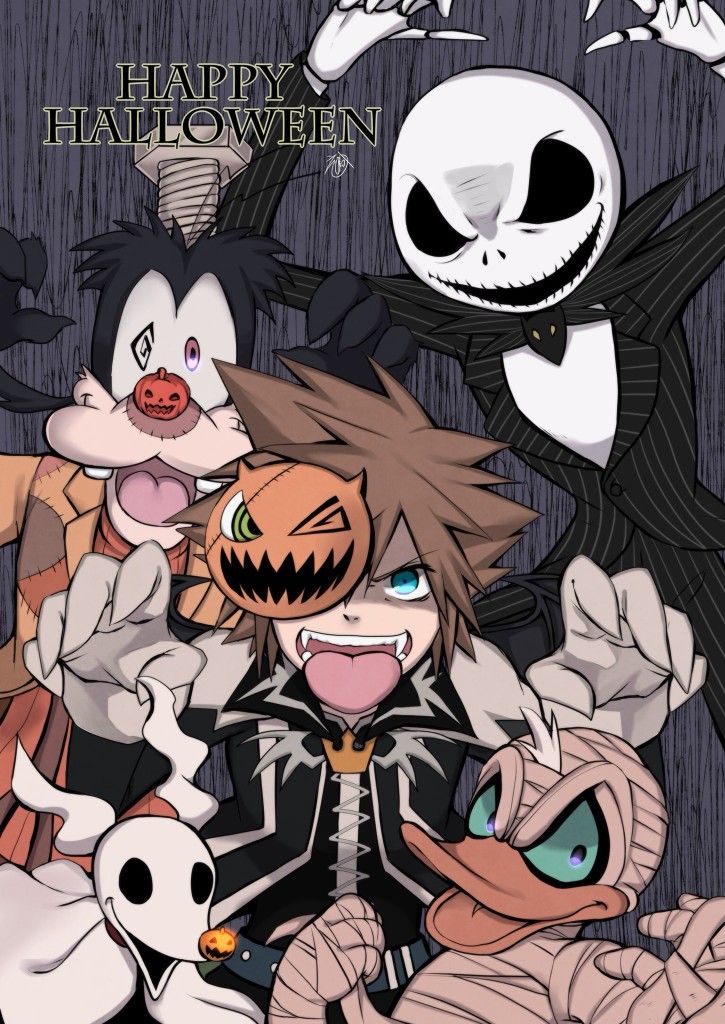 Kingdom Hearts Halloween Wallpapers