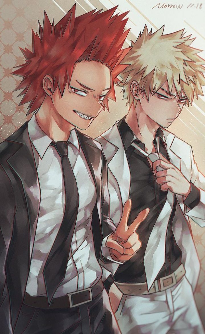 Kirishima X Bakugou Fanart Wallpapers