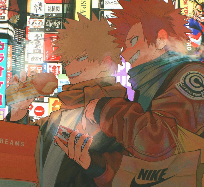 Kirishima X Bakugou Fanart Wallpapers