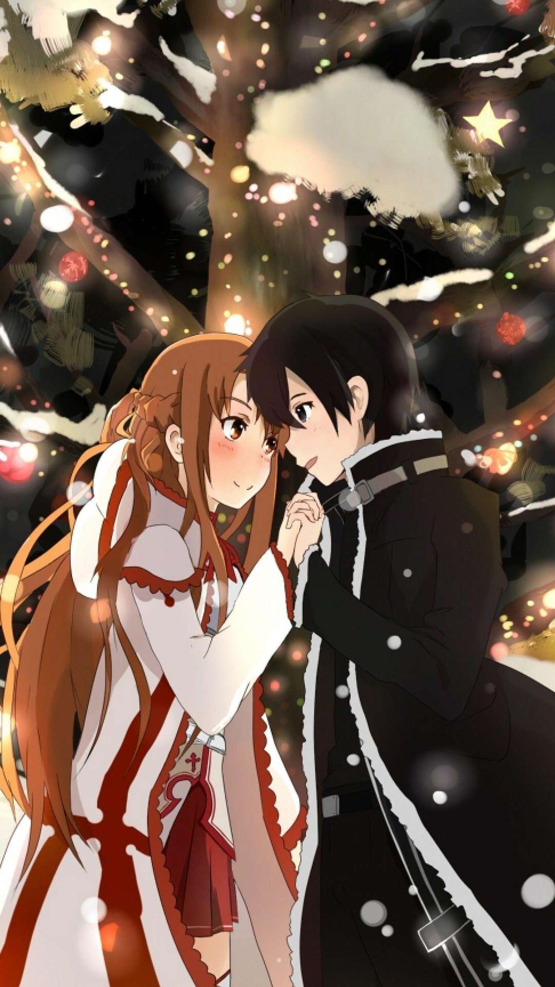 Kirito And Asuna Iphone Wallpapers