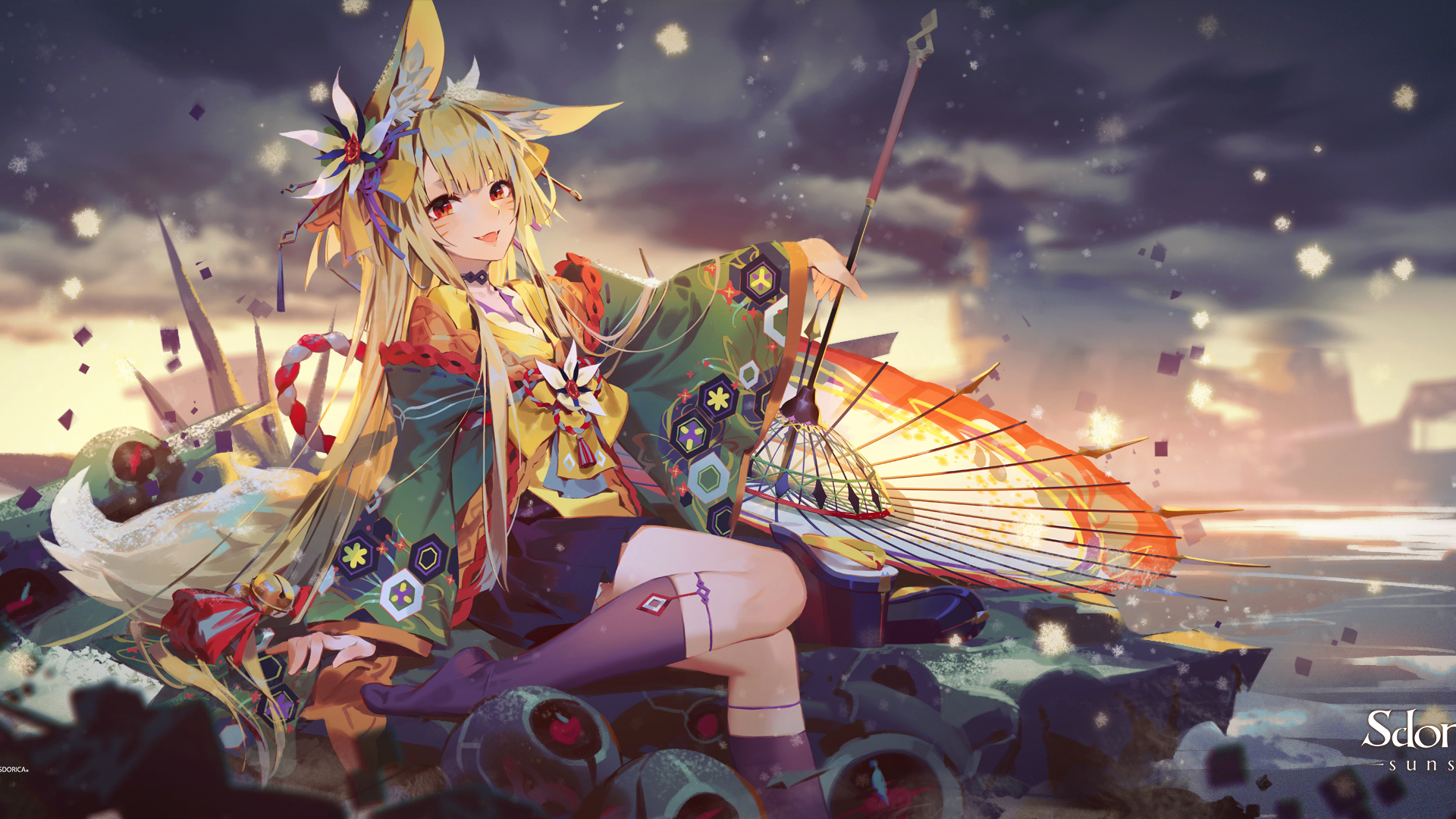 Kitsune Girl Wallpapers