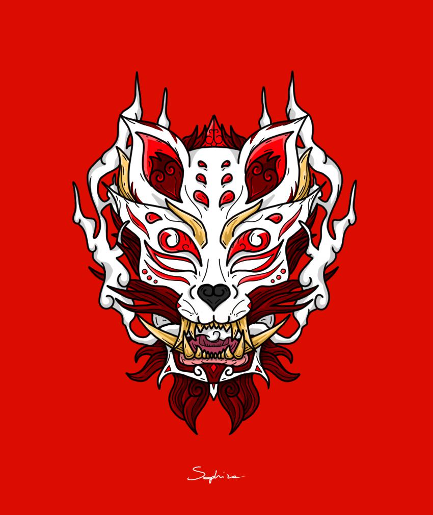 Kitsune Mask Wallpapers
