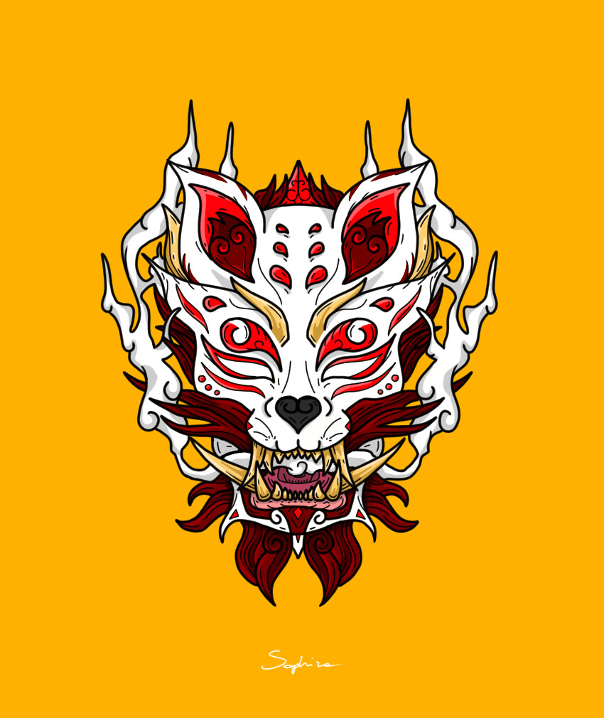 Kitsune Mask Wallpapers