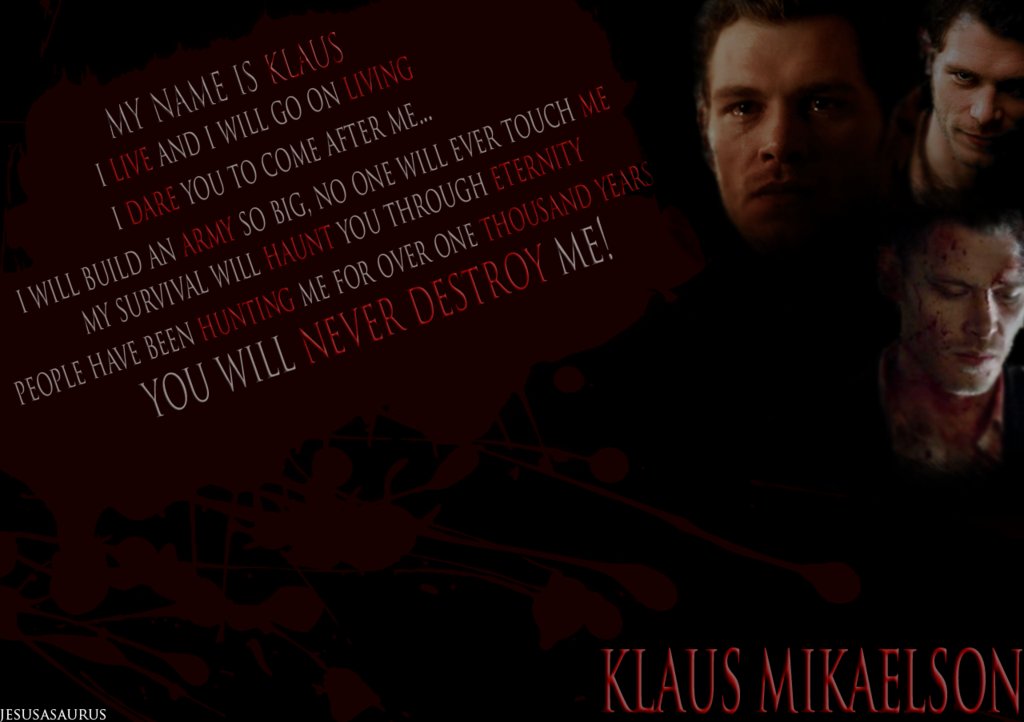 Klaus Mikaelson Wallpapers