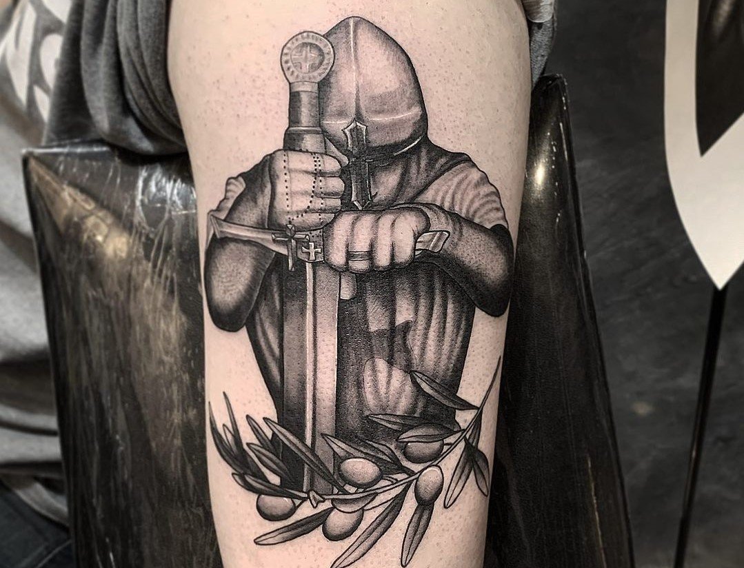 Kneeling Knight Tattoo Wallpapers