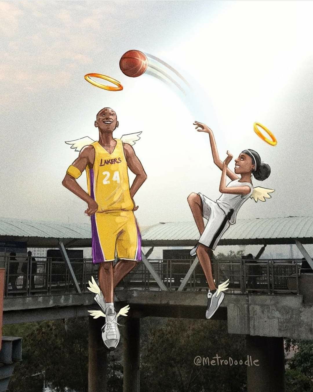 Kobe And Gigi Wallpapers