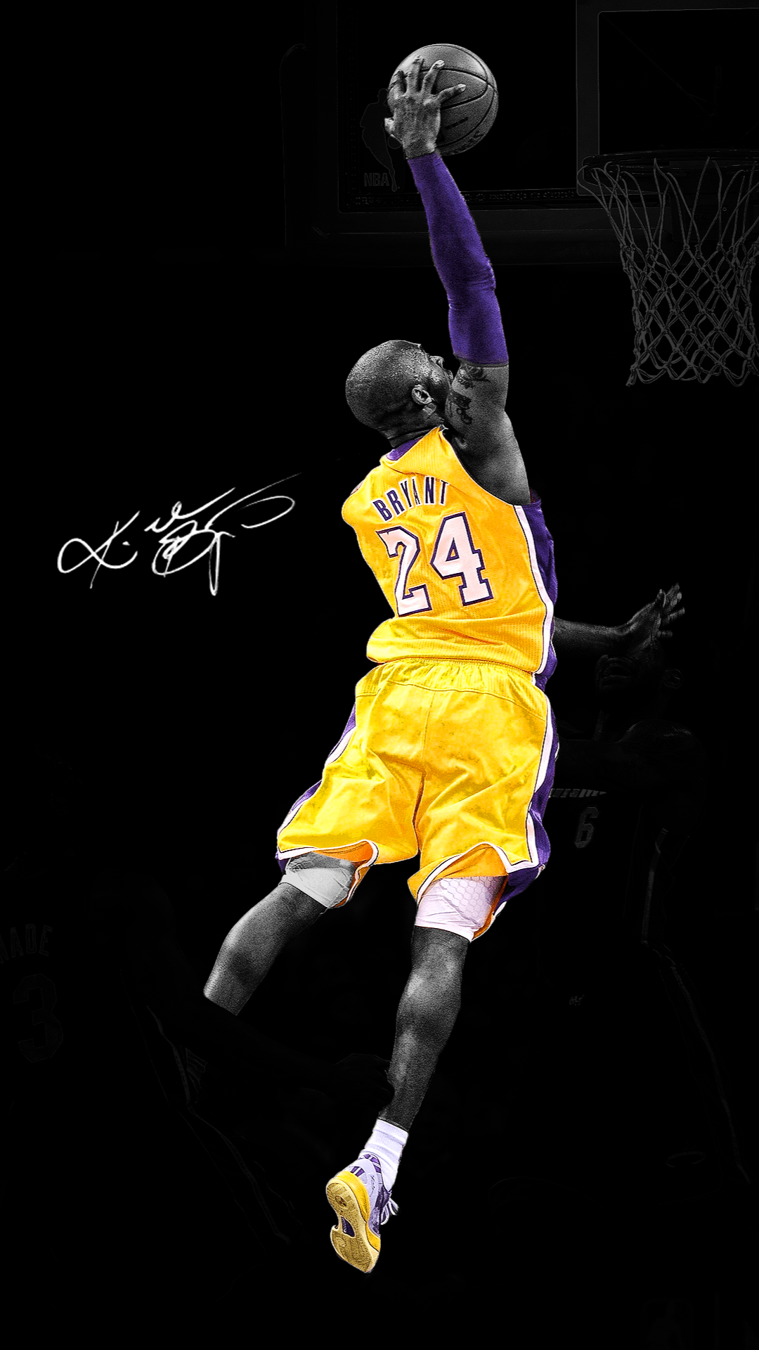 Kobe Bryant 8 And 24 Wallpapers