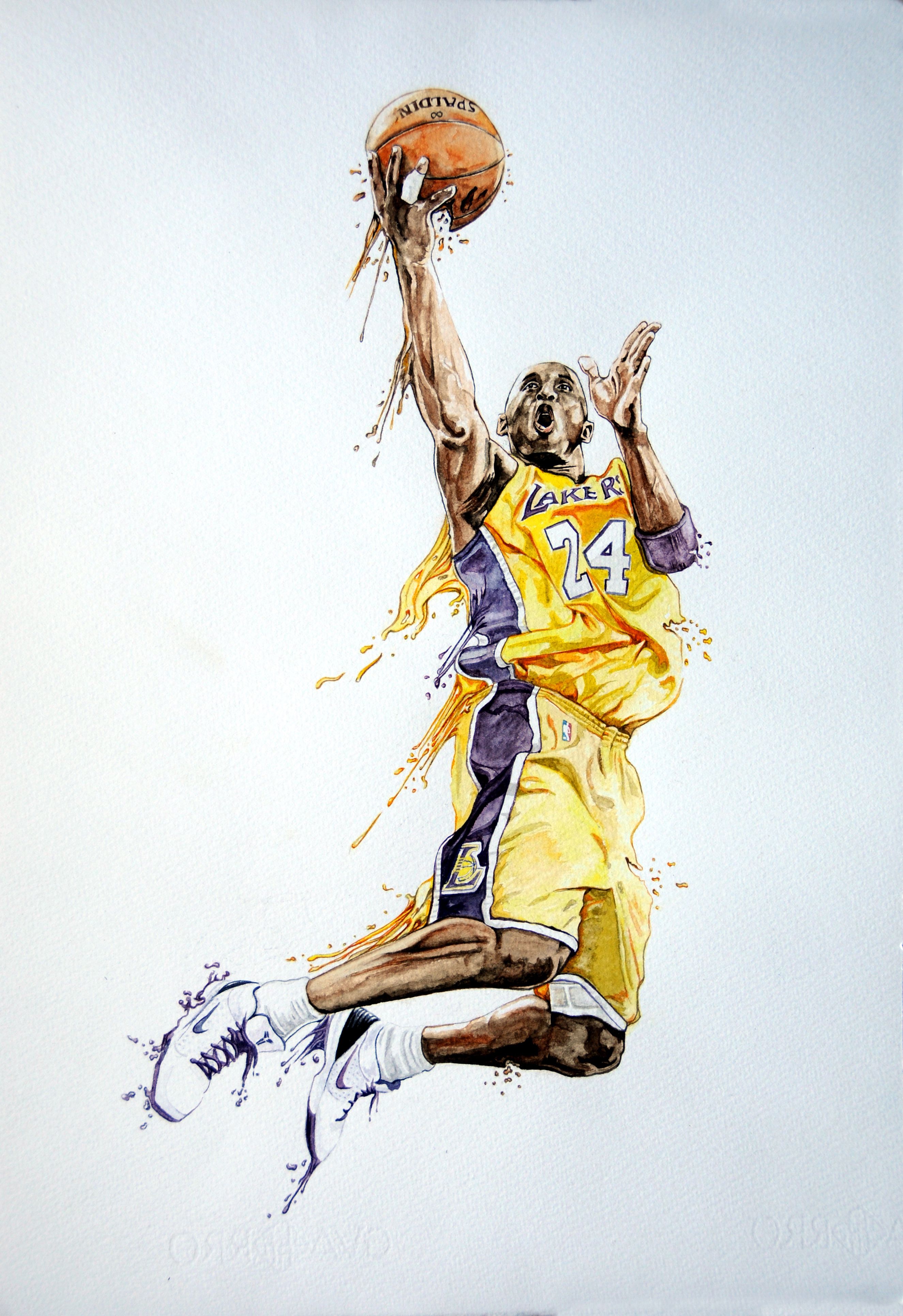 Kobe Drawing Cartoon Wallpapers