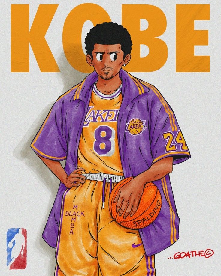 Kobe Drawing Cartoon Wallpapers