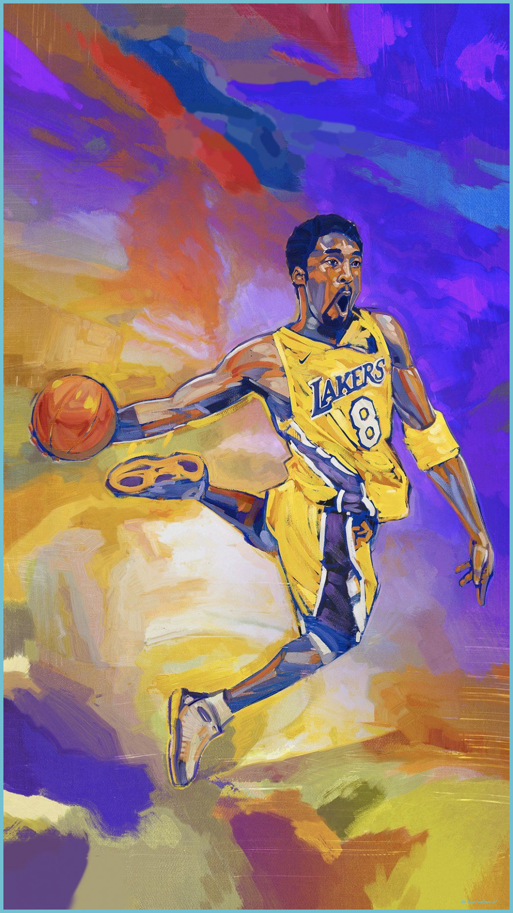 Kobe Drawing Cartoon Wallpapers