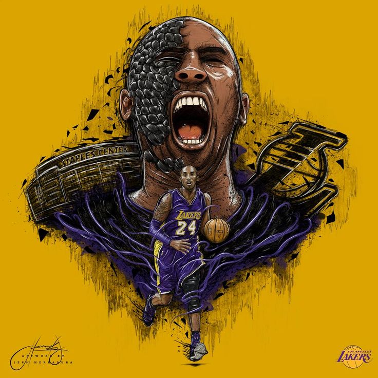 Kobe Drawing Cartoon Wallpapers