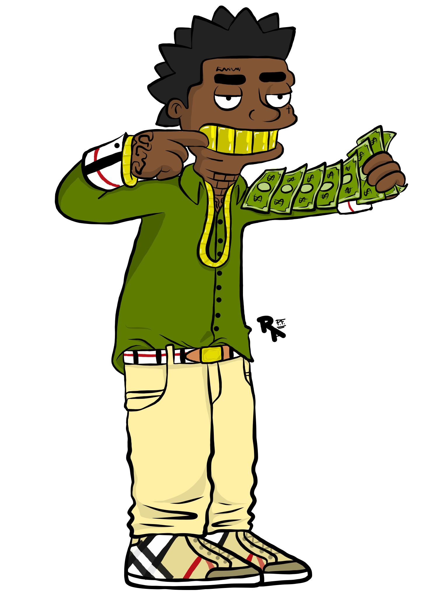 Kodak Black Cartoon Wallpapers