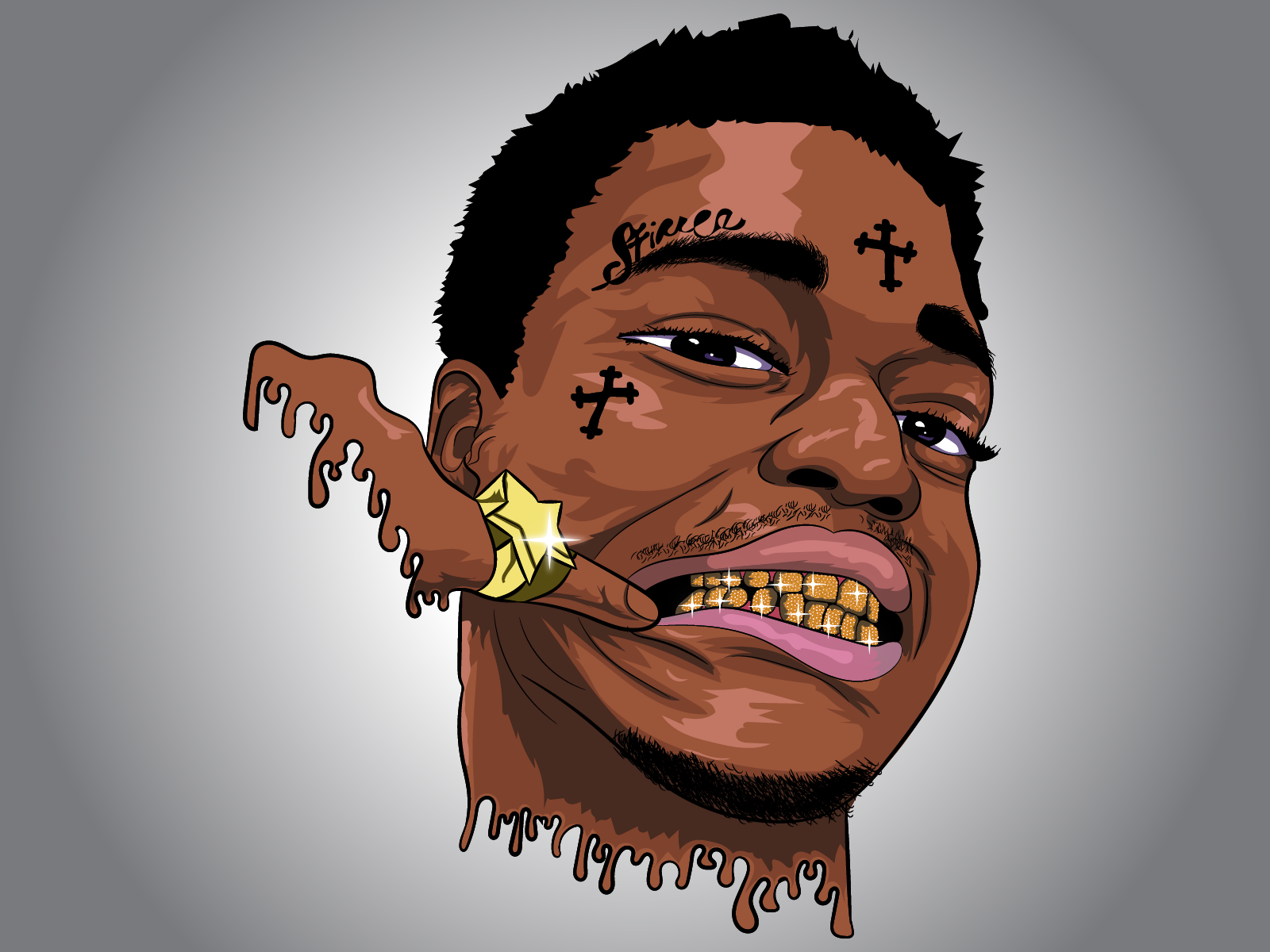 Kodak Black Cartoon Wallpapers