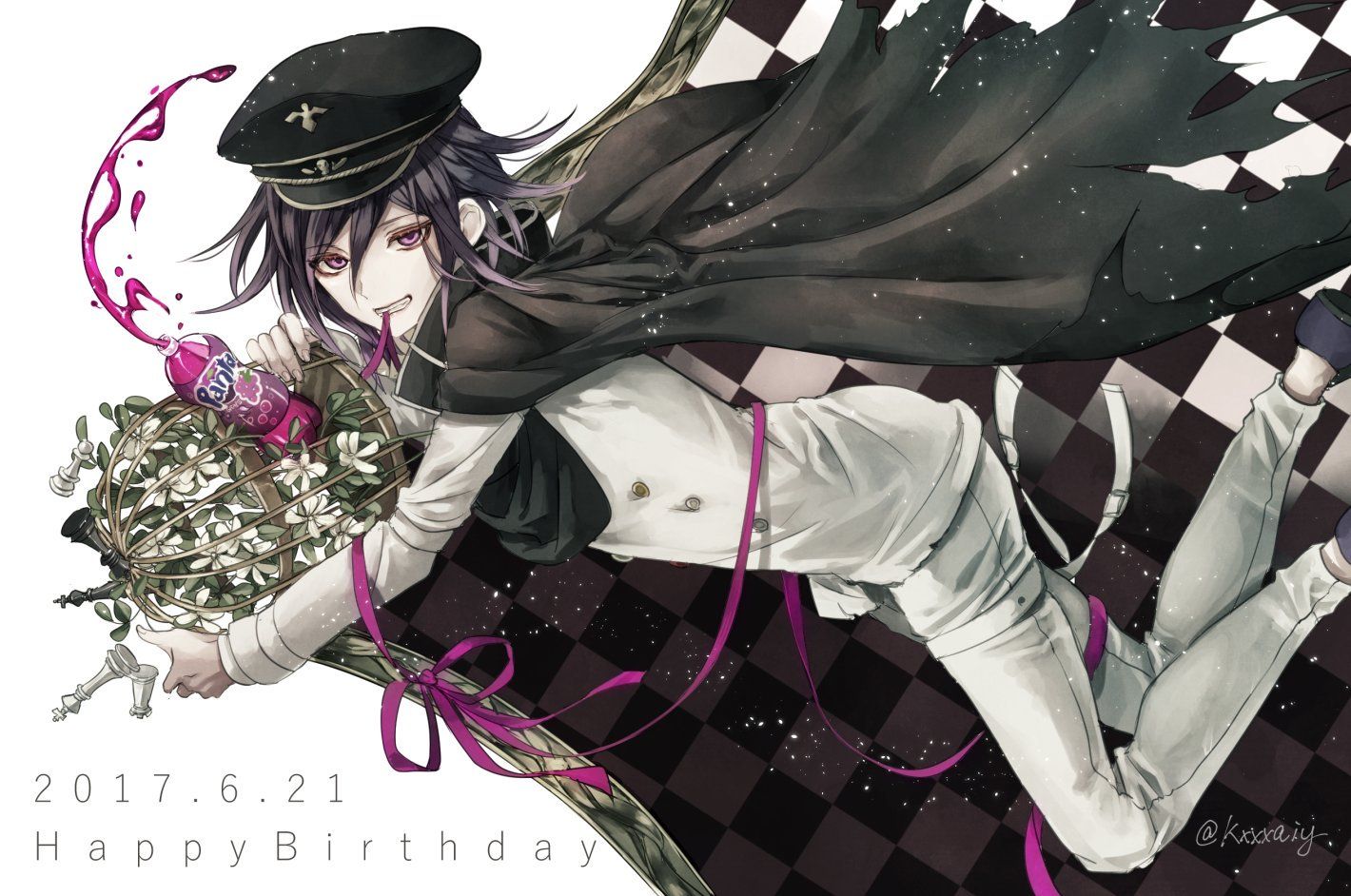 Kokichi Ouma Pixel Wallpapers