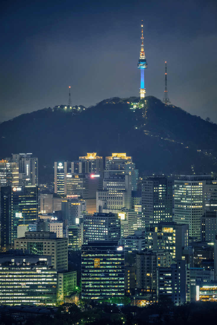 Korea Night View Wallpapers