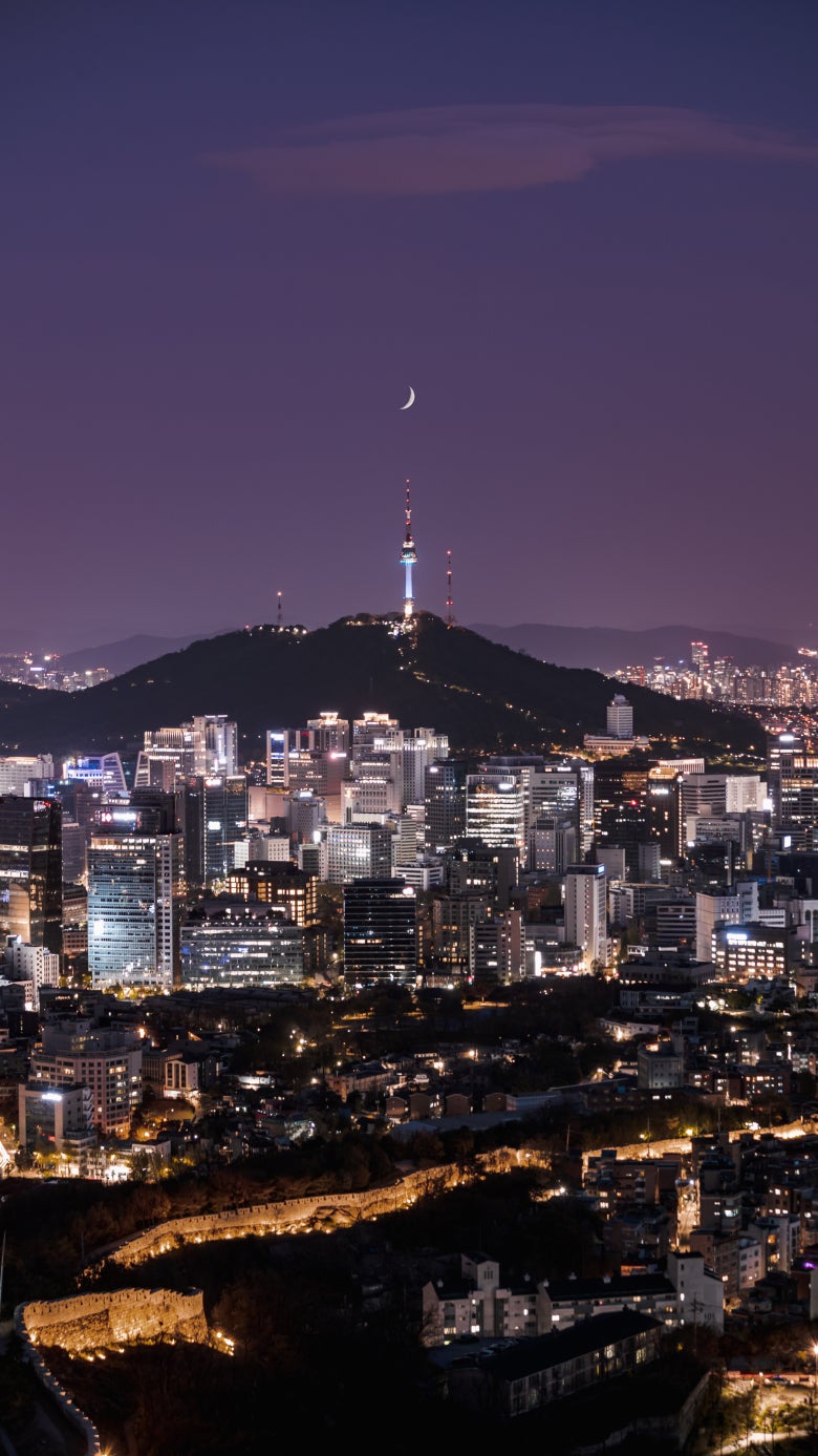 Korea Night View Wallpapers