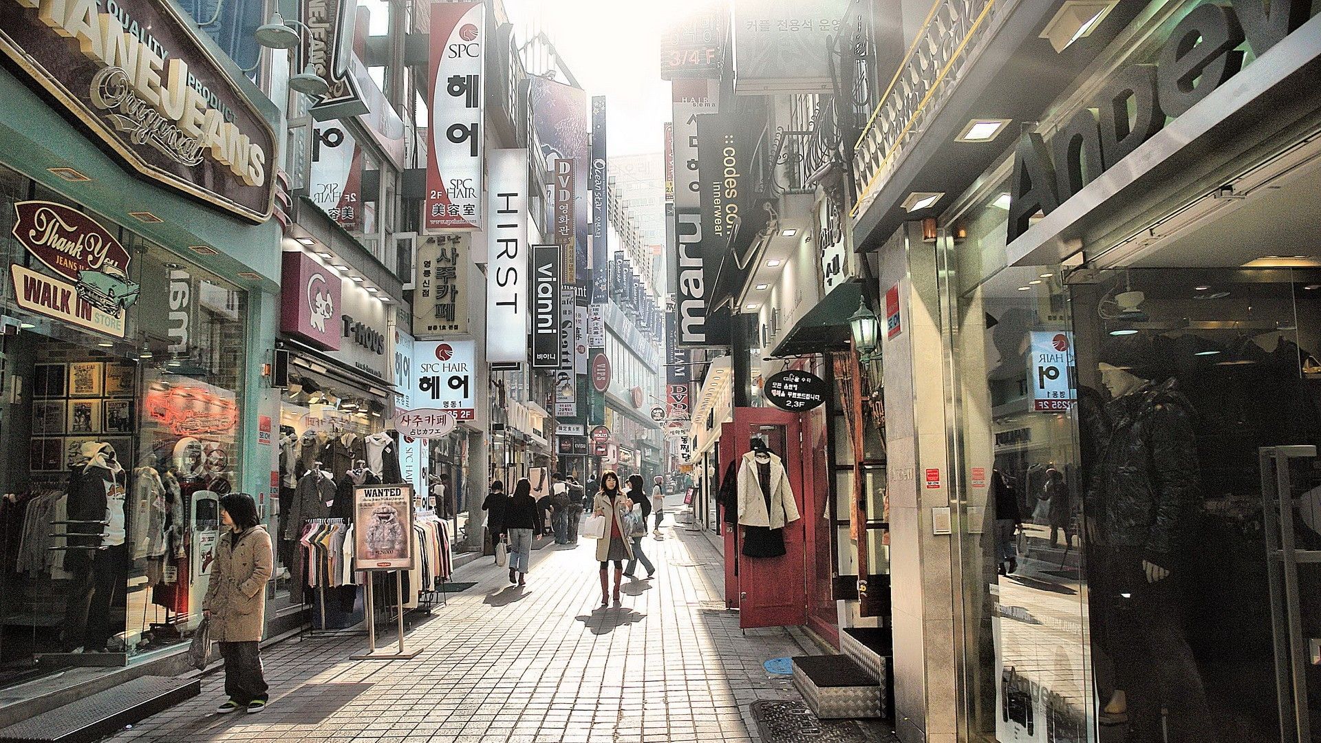 Korea Street Wallpapers