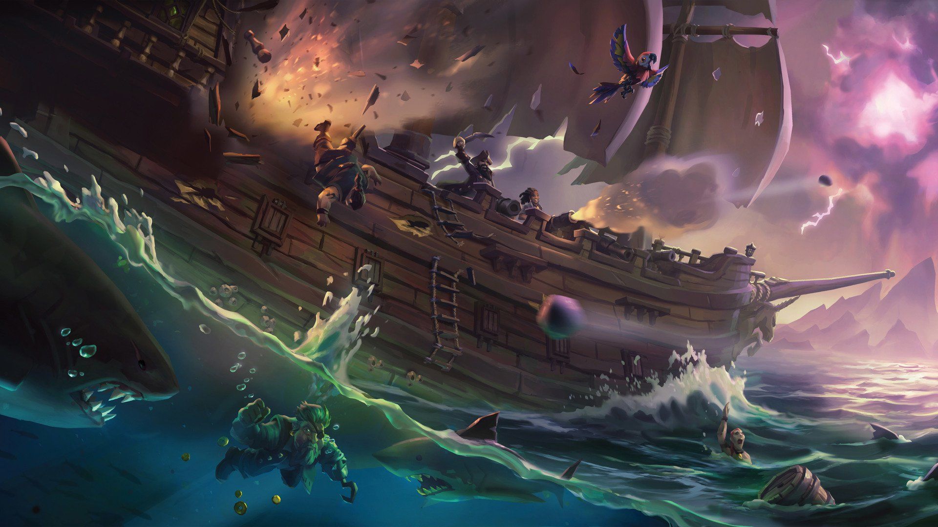 Kraken Concept Art Sea Of Thieves Wallpapers