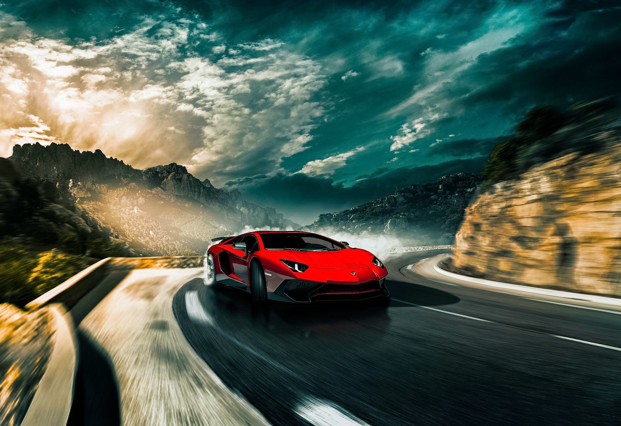 Lamborghini Drifting Wallpapers