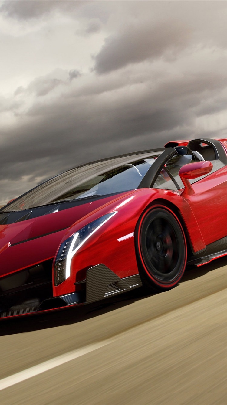 Lamborghini Veneno Iphone Wallpapers