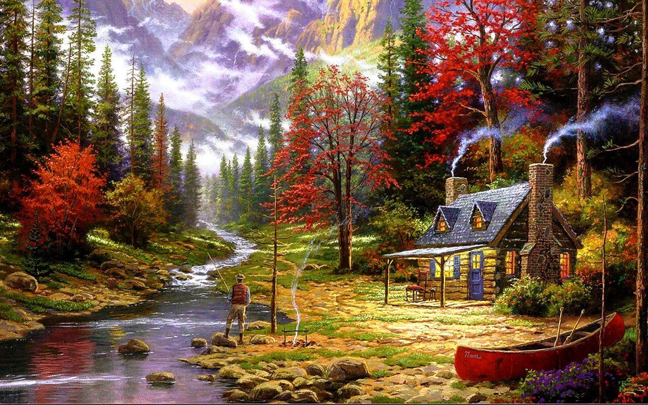 Landscape Painting Wallpapers
