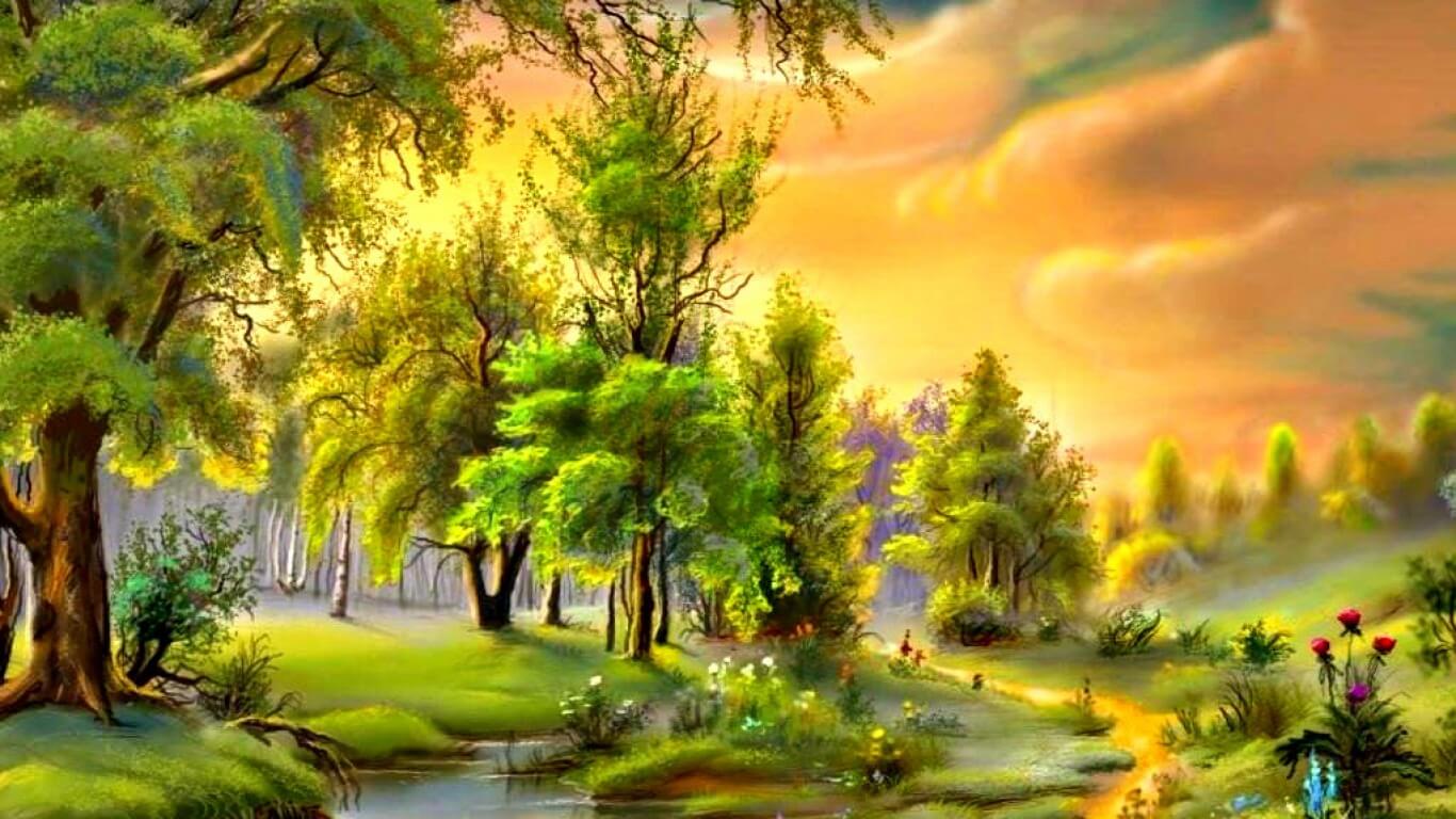 Landscape Painting Wallpapers