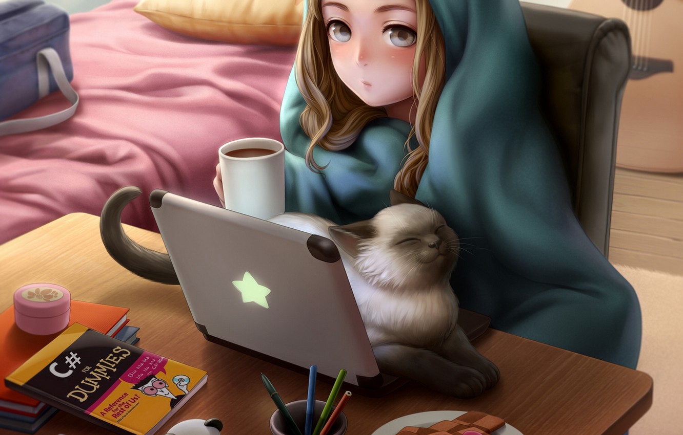 Laptop For Girls Wallpapers