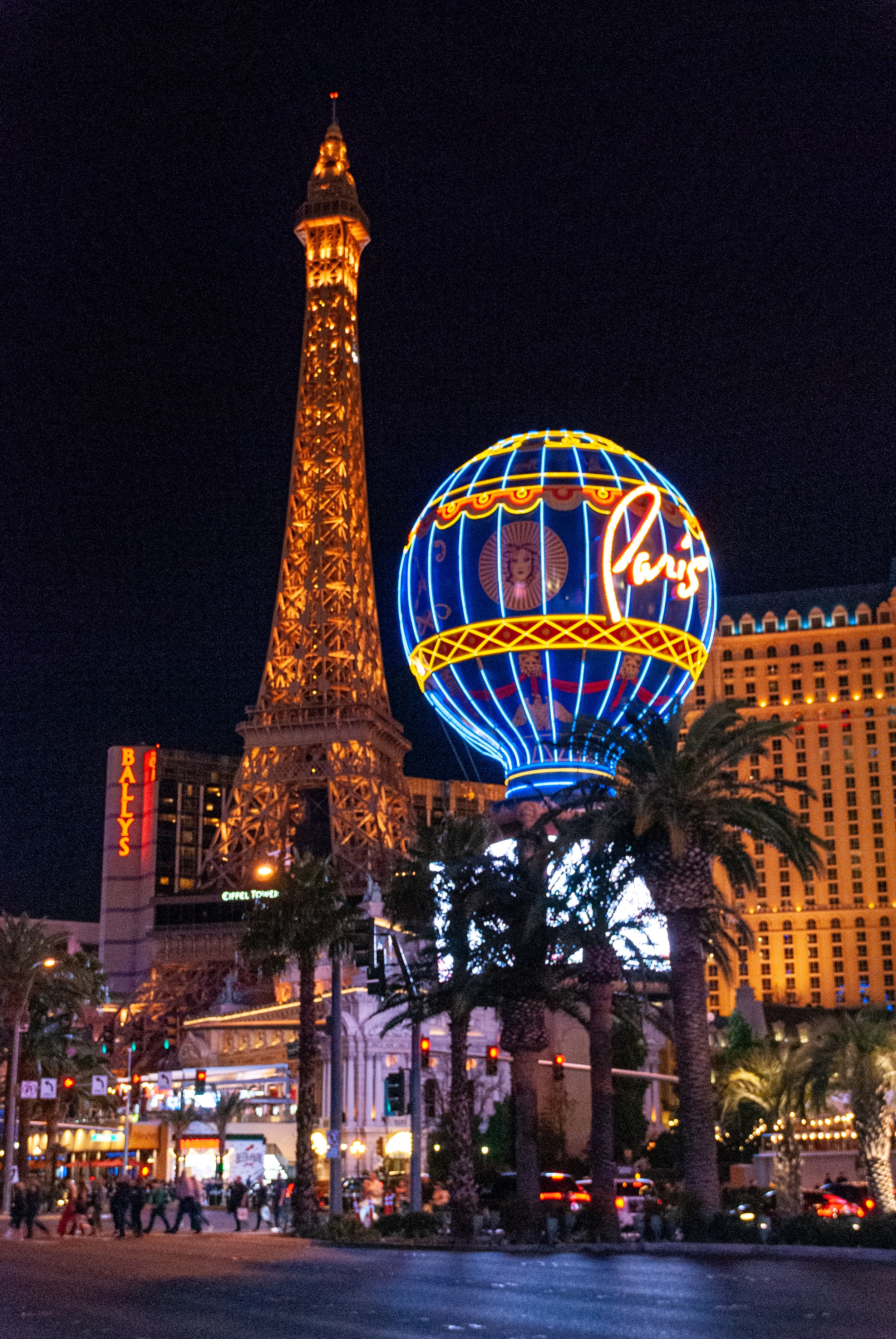 Las Vegas Hd @ Night Wallpapers