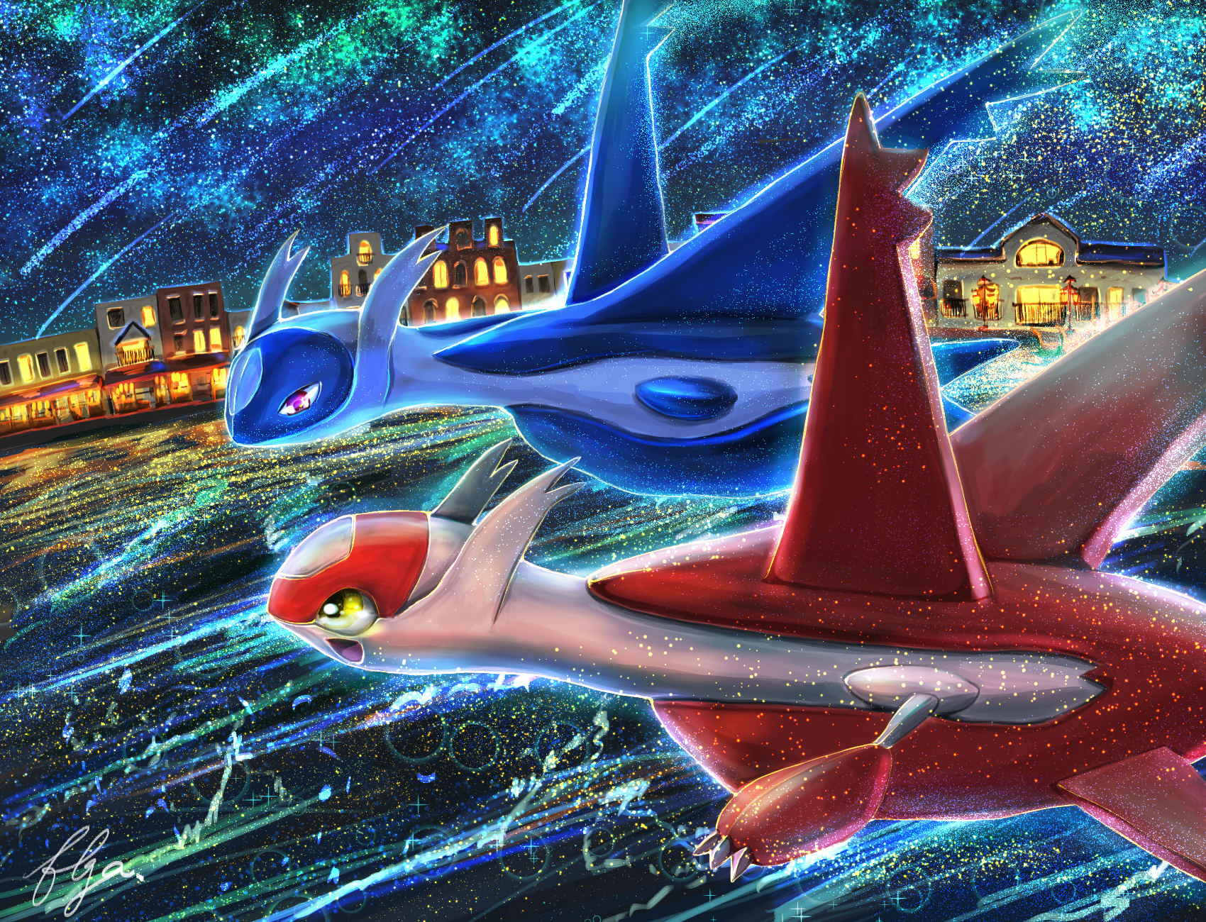 Latias And Latios Wallpapers