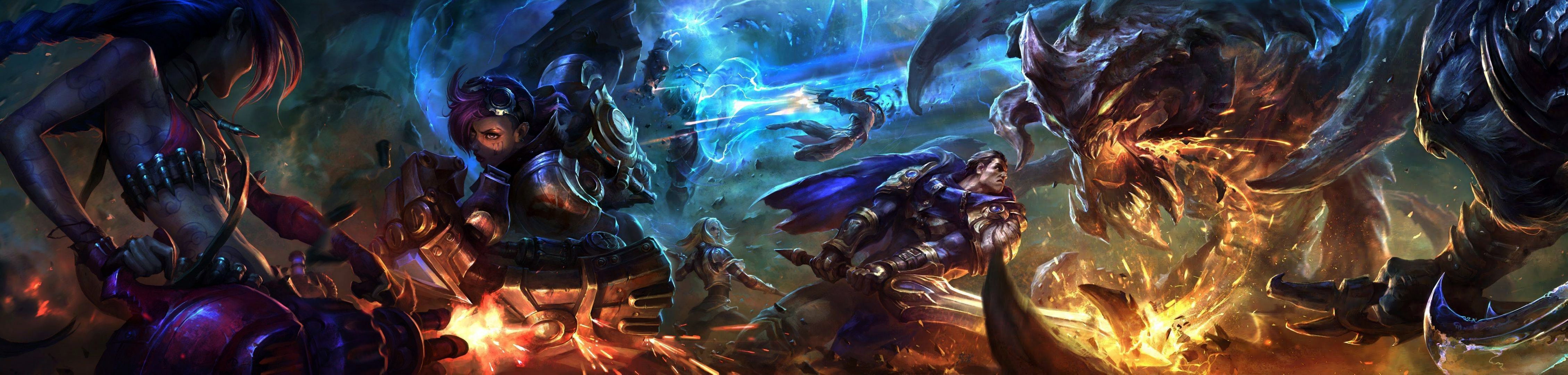 League Of Legends Dual Monitor Wallpapers