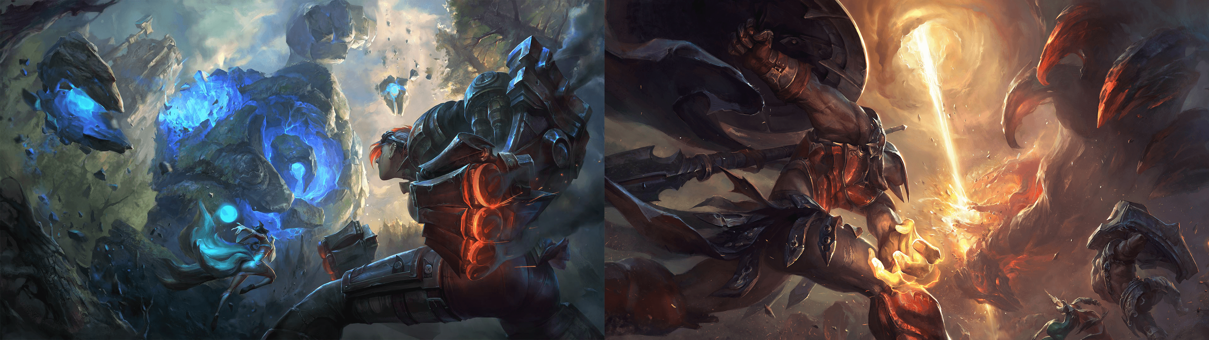 League Of Legends Dual Monitor Wallpapers