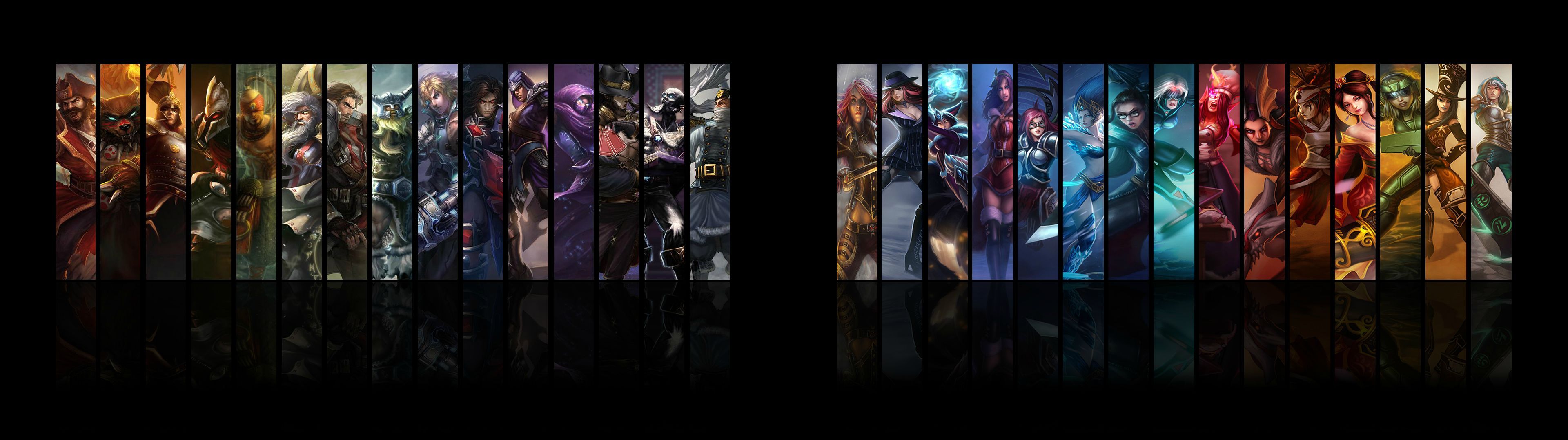 League Of Legends Dual Monitor Wallpapers