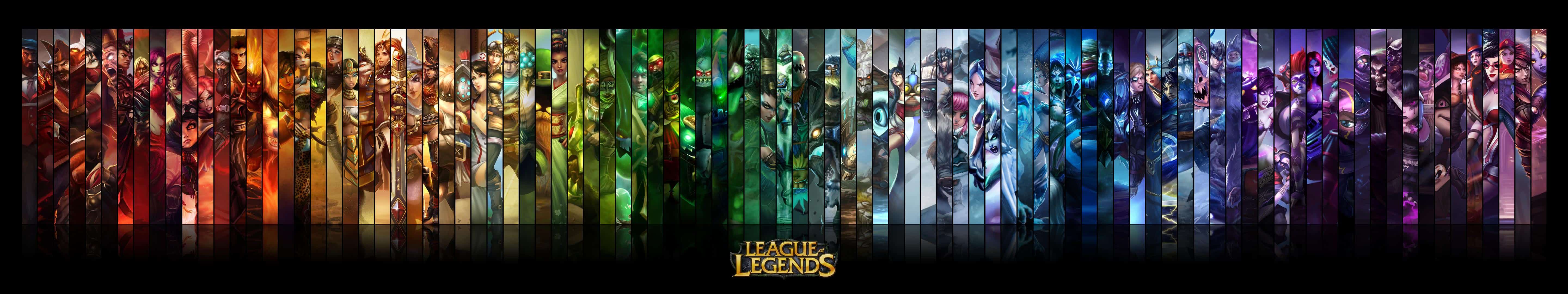 League Of Legends Dual Monitor Wallpapers