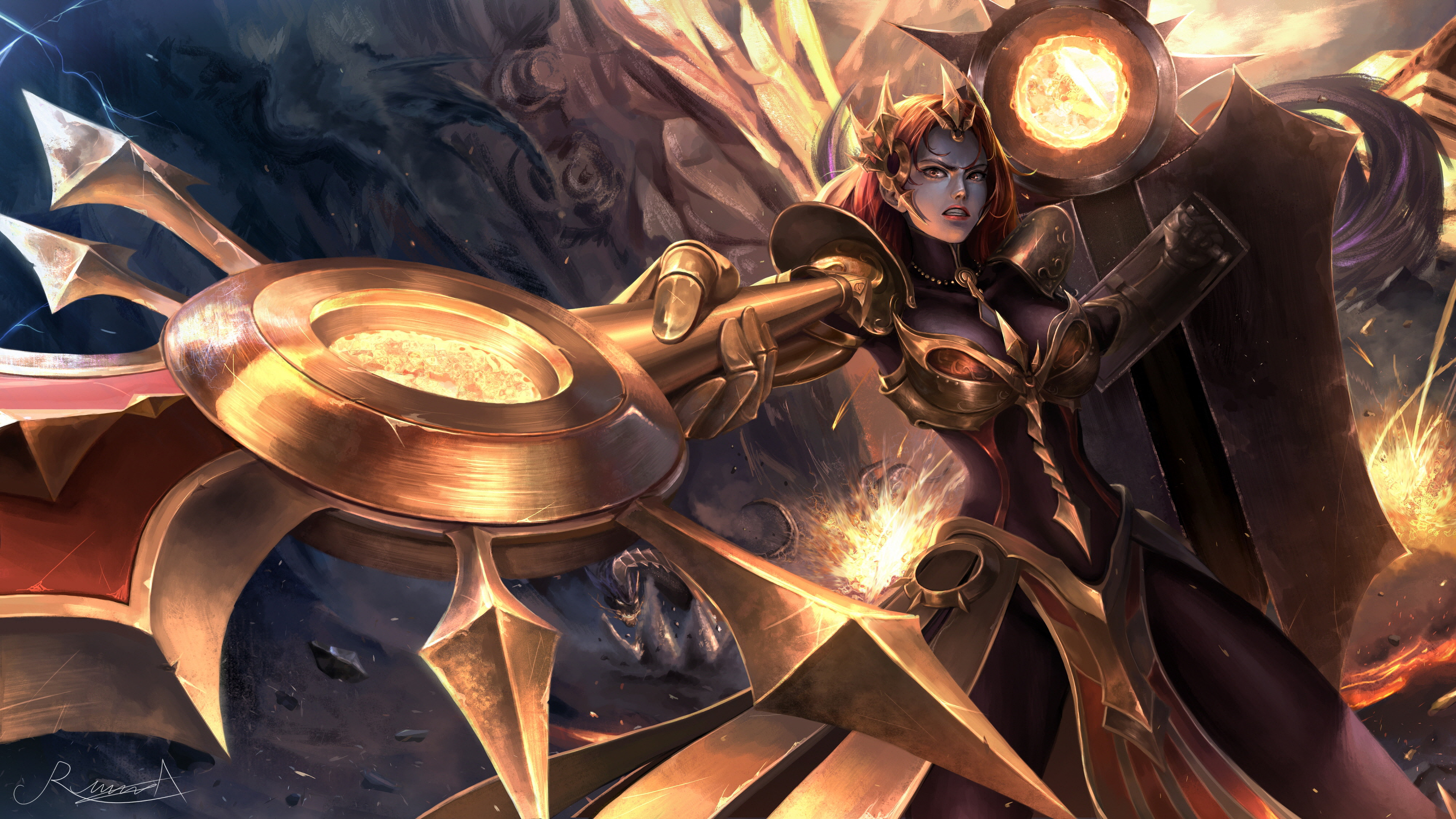 League Of Legends Leona Wallpapers