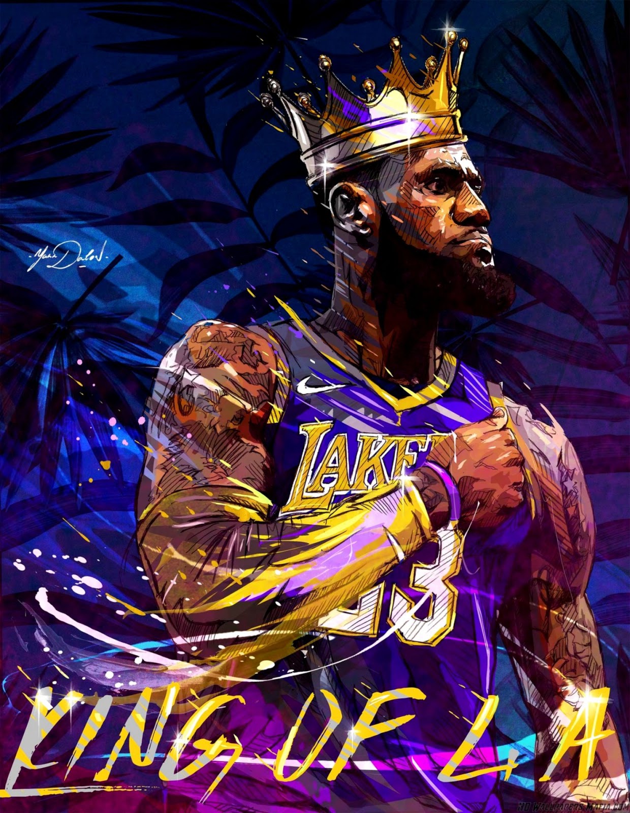 Lebron James Cartoon Wallpapers