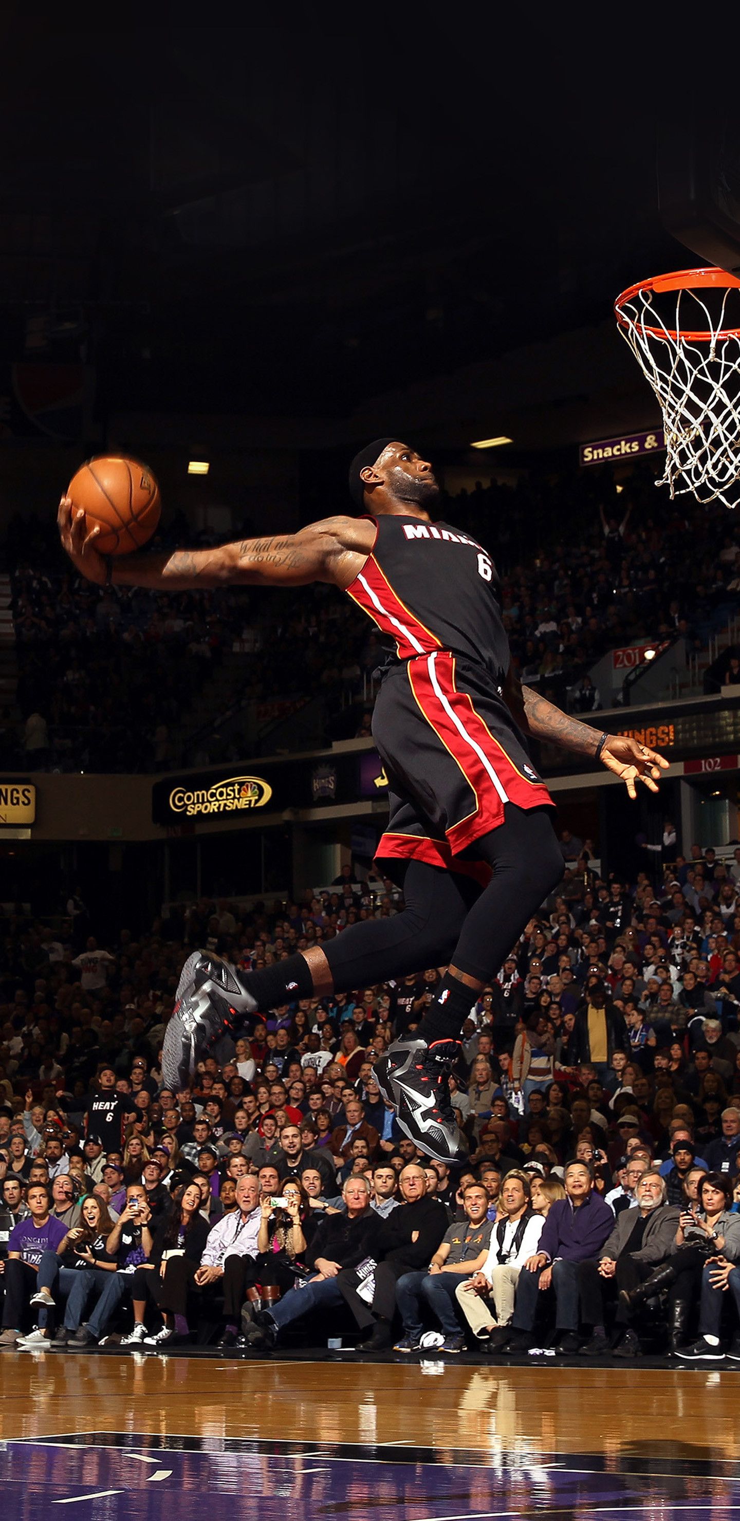 Lebron James Dunking Wallpapers