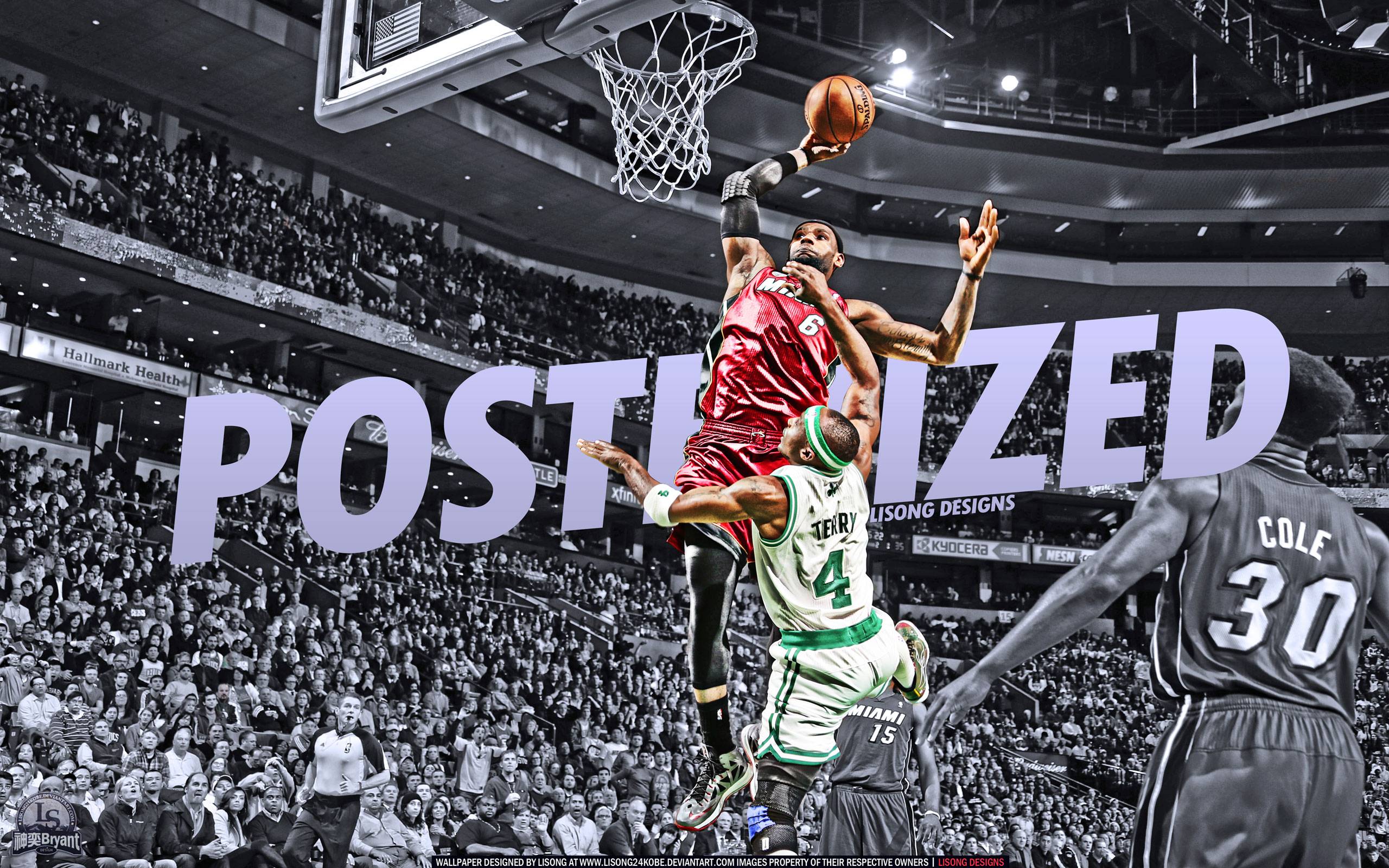 Lebron James Dunking Wallpapers