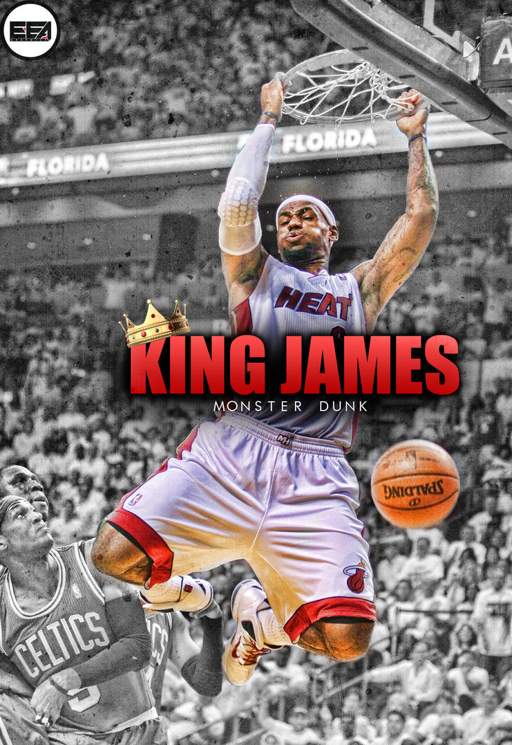 Lebron James Dunking Wallpapers