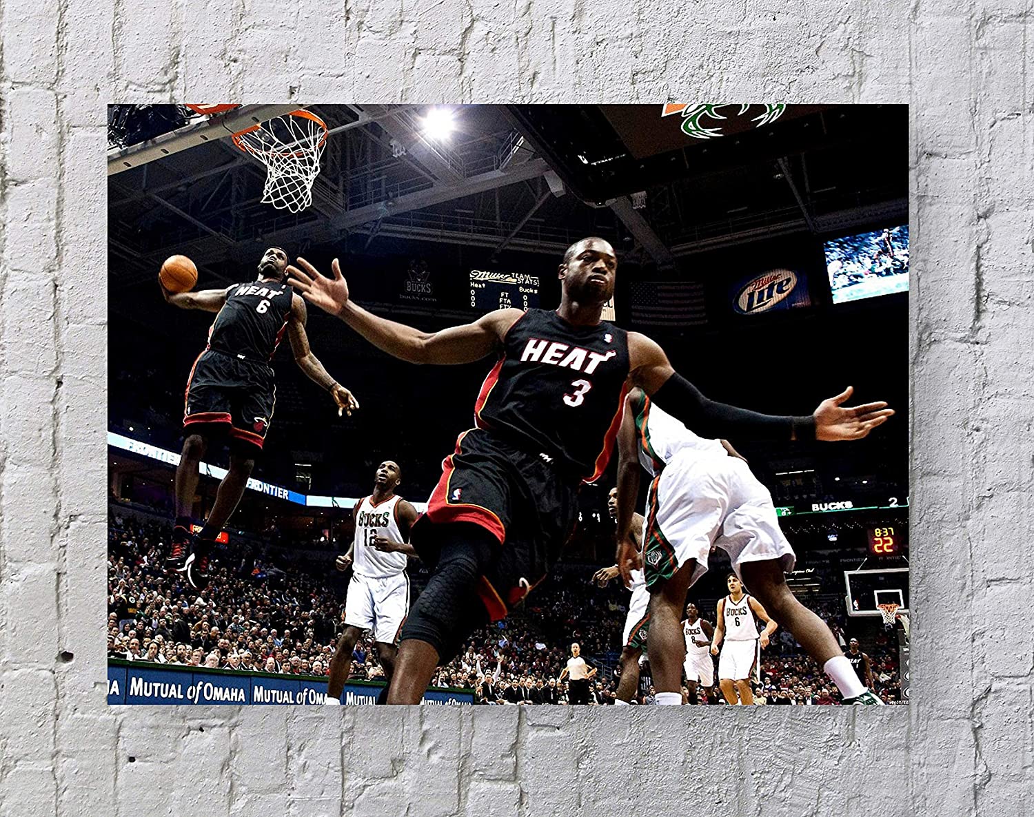 Lebron James Dwyane Wade Alley Oop Wallpapers