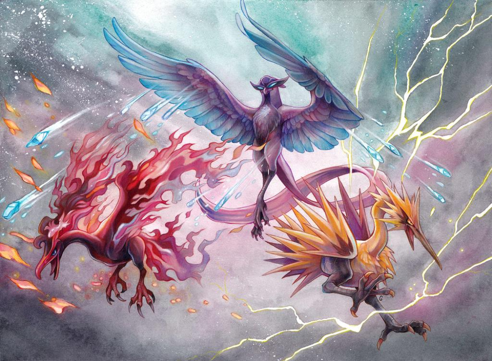 Legendary Birds Pokemon Wallpapers