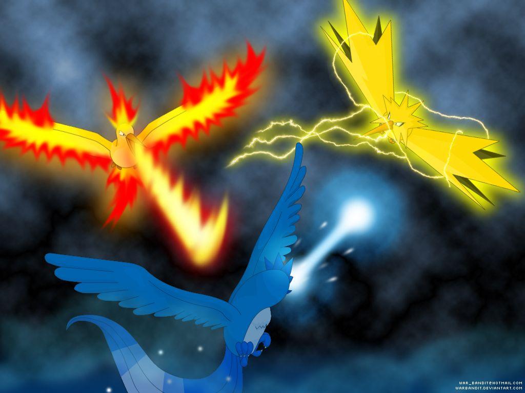 Legendary Birds Pokemon Wallpapers