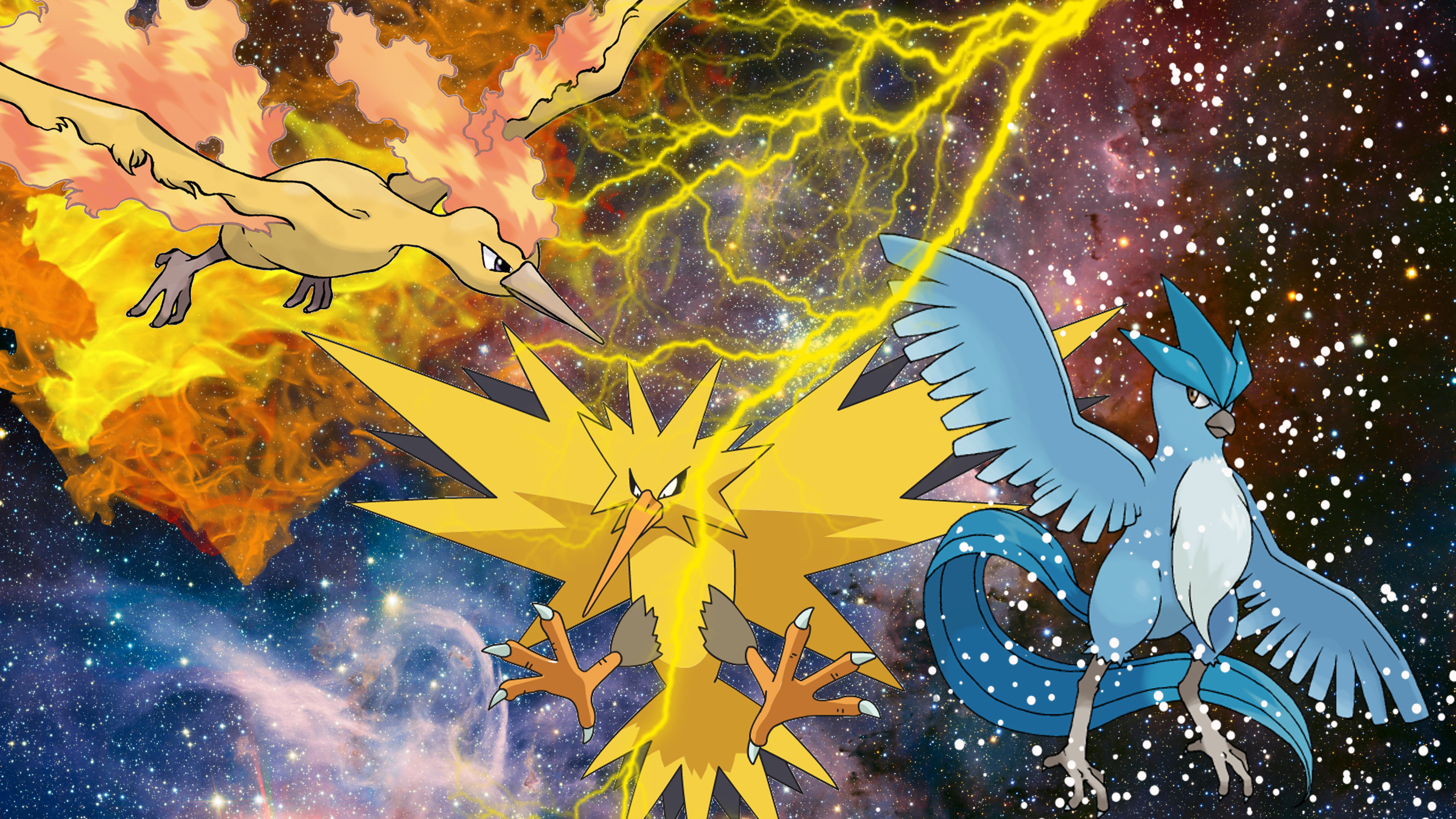 Legendary Birds Pokemon Wallpapers