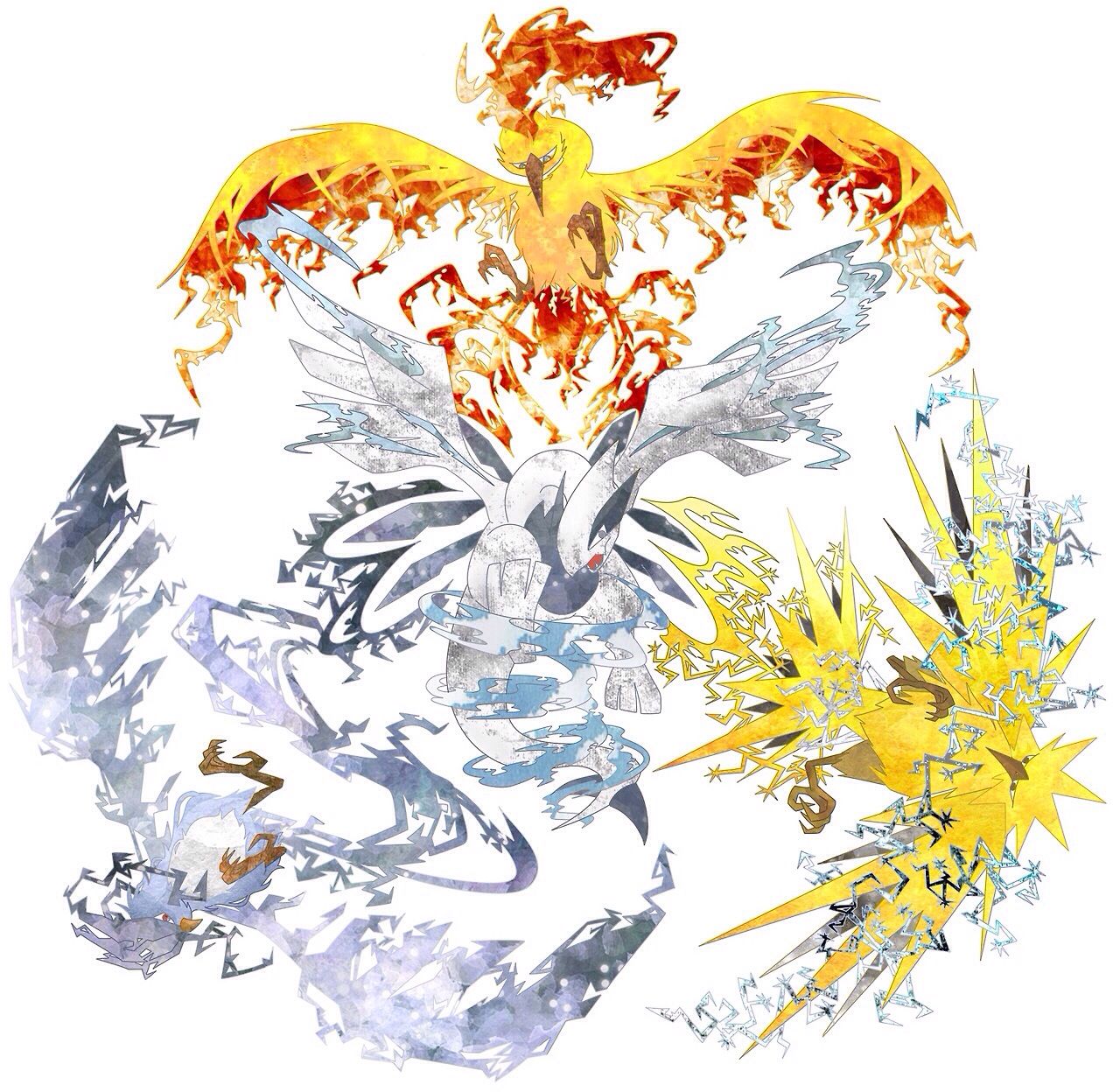 Legendary Birds Pokemon Wallpapers